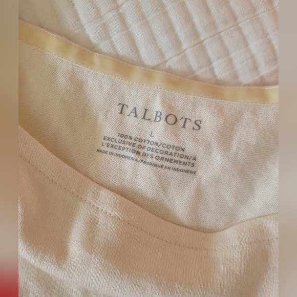 Colorful Breton Striped long sleeve top | size L - Picture 4 of 6